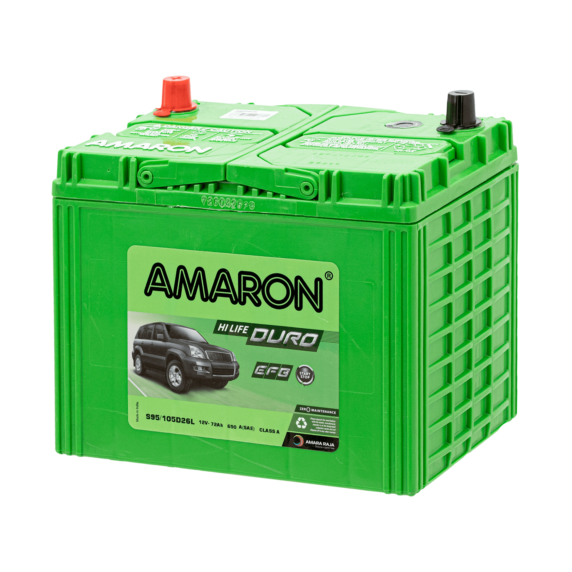 AMARON N95L Hi-Life Battery 12V 95Ah 850 CCA